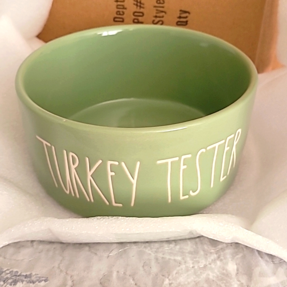 Rae Dunn dog bowl